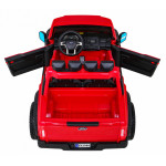 Elektrické autíčko - Ford Super Duty - červené